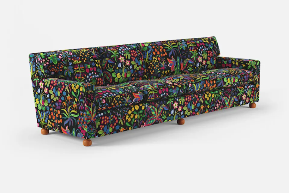 Soffor & Schäslonger*Josef Frank Soffa 3031 Under Ekvatorn, Svart