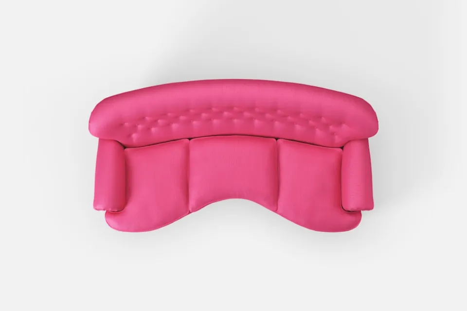 Soffor & Schäslonger*Josef Frank Soffa 968 Vägen, Cerise