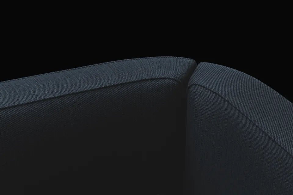 Soffor & Schäslonger*Björn Trägårdh Soffa 136 Vägen, Svart