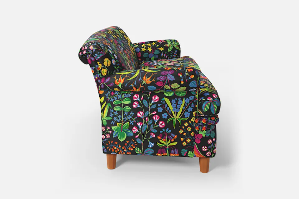 Soffor & Schäslonger*Josef Frank Soffa 678 Under Ekvatorn, Svart
