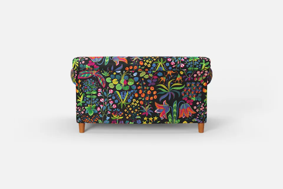 Soffor & Schäslonger*Josef Frank Soffa 678 Under Ekvatorn, Svart