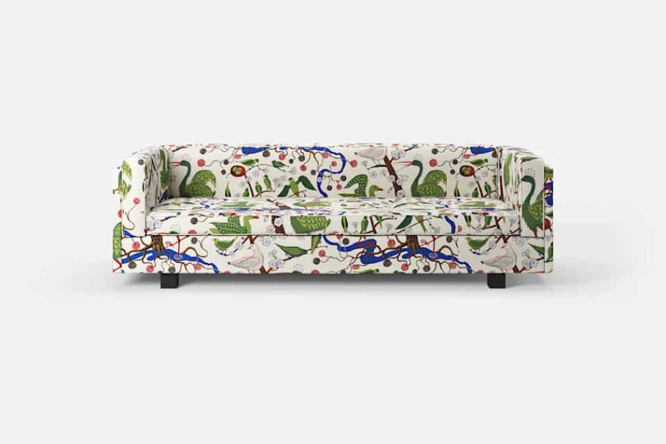 Soffor & Schäslonger*Björn Trägårdh Soffa 136 Gröna Fåglar, Multi