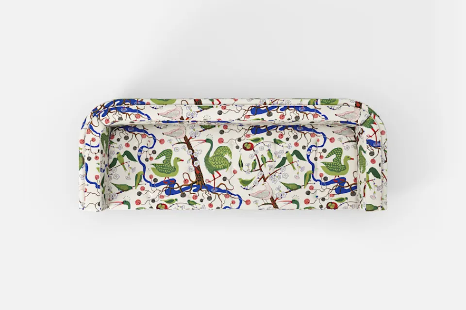 Soffor & Schäslonger*Björn Trägårdh Soffa 136 Gröna Fåglar, Multi