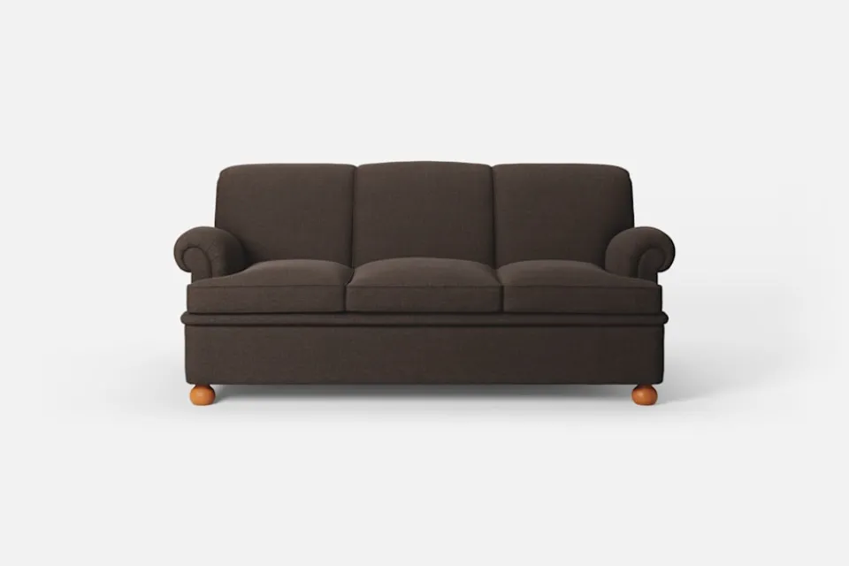 Soffor & Schäslonger*Josef Frank Soffa 703 Möbellin, Mörkbrun