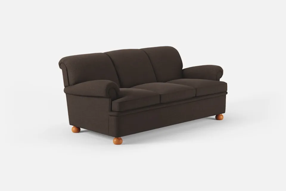 Soffor & Schäslonger*Josef Frank Soffa 703 Möbellin, Mörkbrun