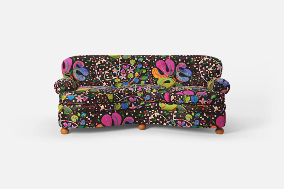 Soffor & Schäslonger*Josef Frank Soffa 968 Teheran, Svart