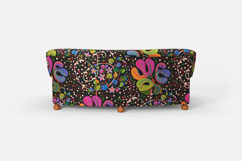 Soffor & Schäslonger*Josef Frank Soffa 968 Teheran, Svart