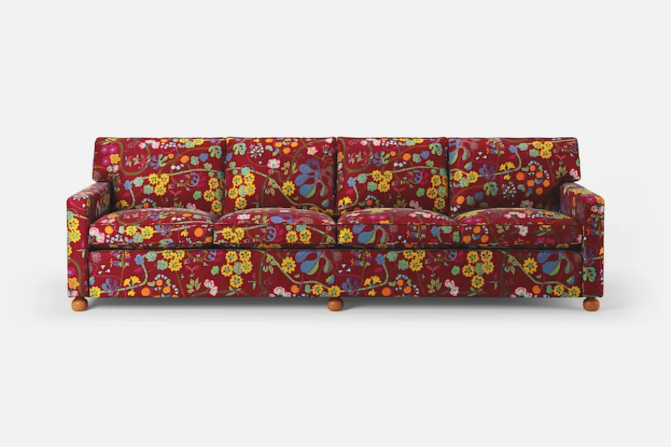 Soffor & Schäslonger*Josef Frank Soffa 3031 Baranquilla, Vinröd