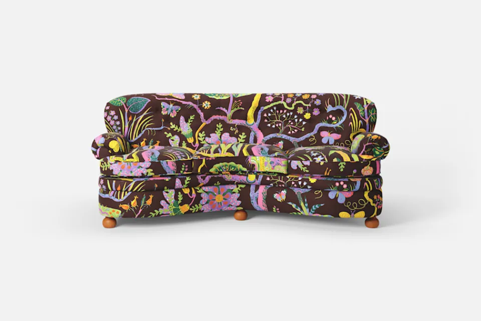 Soffor & Schäslonger*Josef Frank Soffa 968 Hawai, Brun