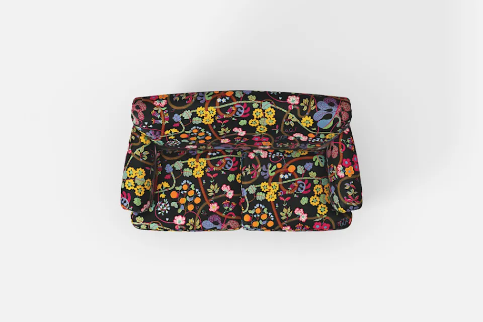 Soffor & Schäslonger*Josef Frank Soffa 678 Baranquilla, Svart