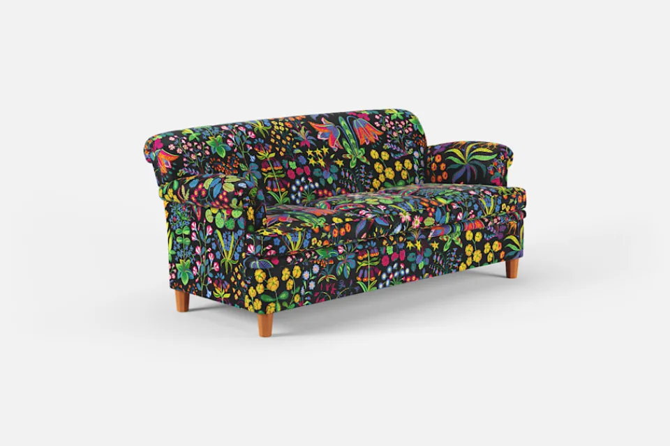 Soffor & Schäslonger*Josef Frank Soffa 678 Under Ekvatorn, Svart