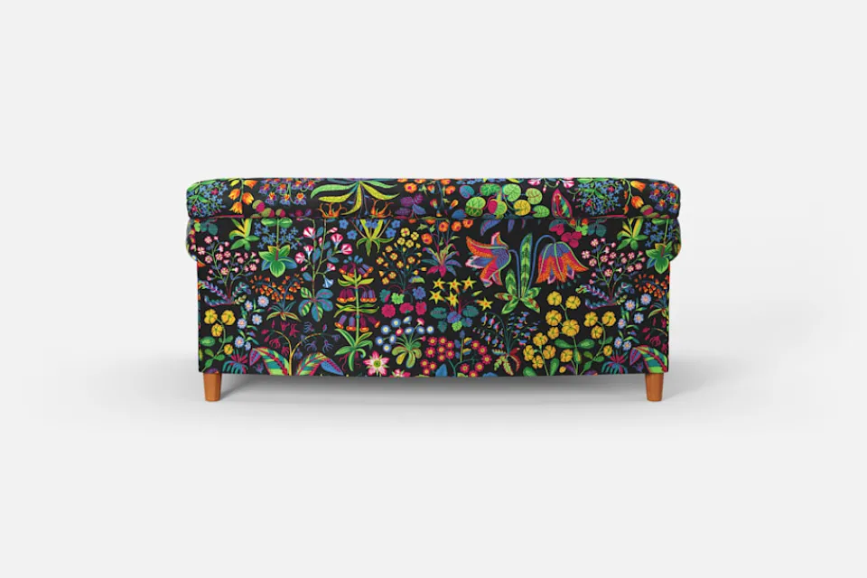 Soffor & Schäslonger*Josef Frank Soffa 678 Under Ekvatorn, Svart