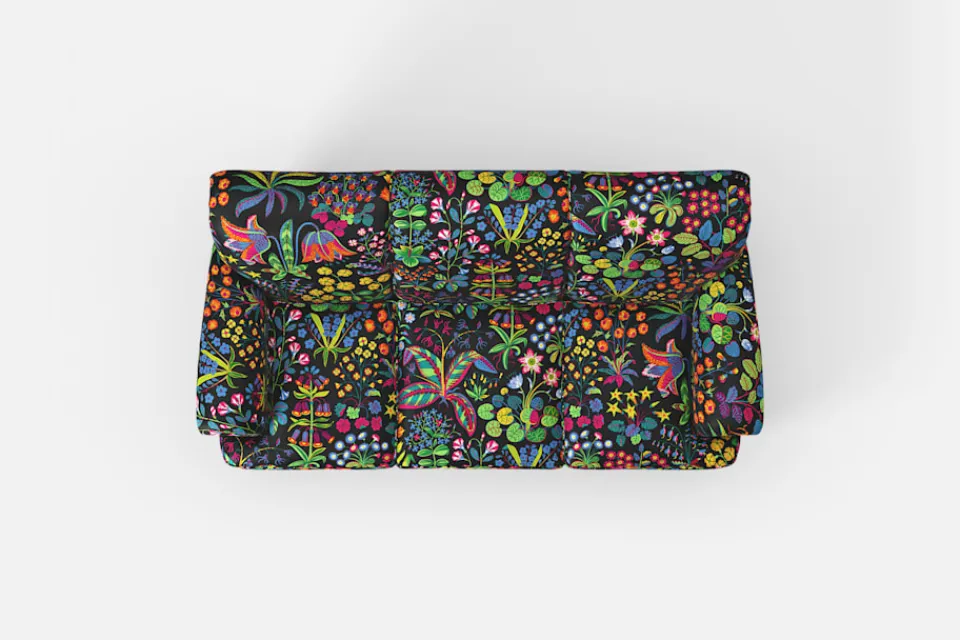 Soffor & Schäslonger*Josef Frank Soffa 703 Under Ekvatorn, Svart