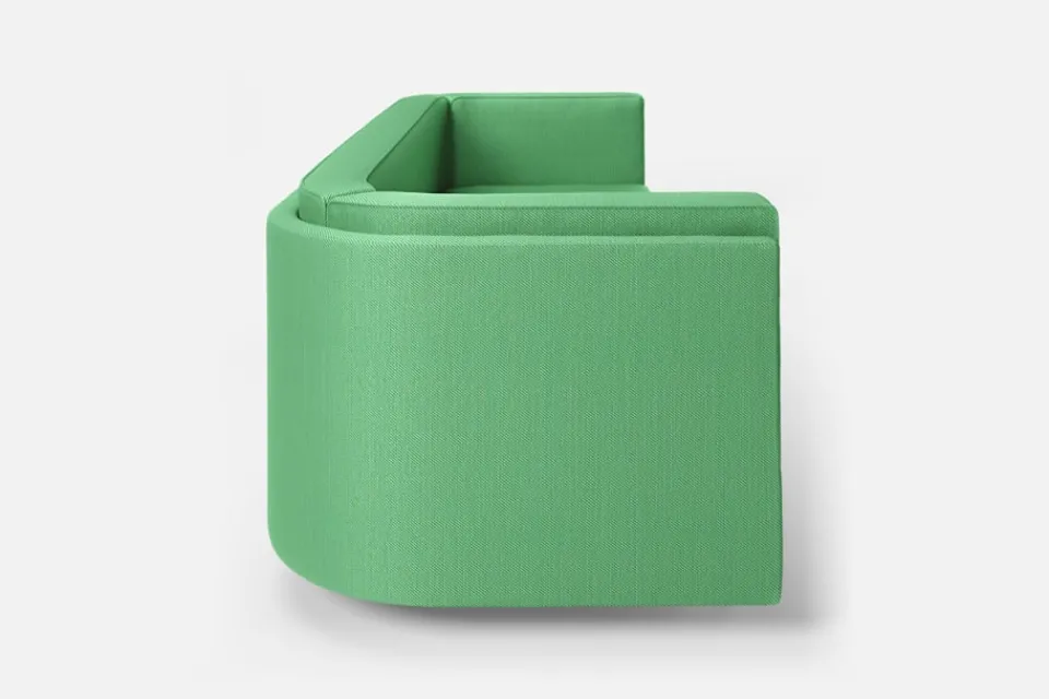 Soffor & Schäslonger*Björn Trägårdh Soffa 136 Vägen, Grön