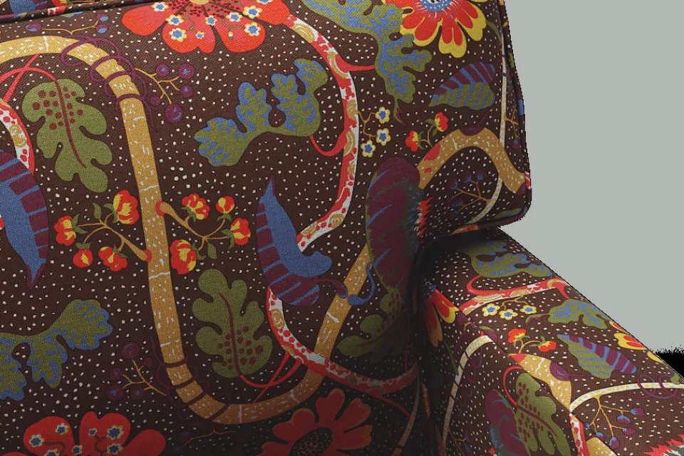 Soffor & Schäslonger*Josef Frank Soffa 3031 Mirakel, Brun