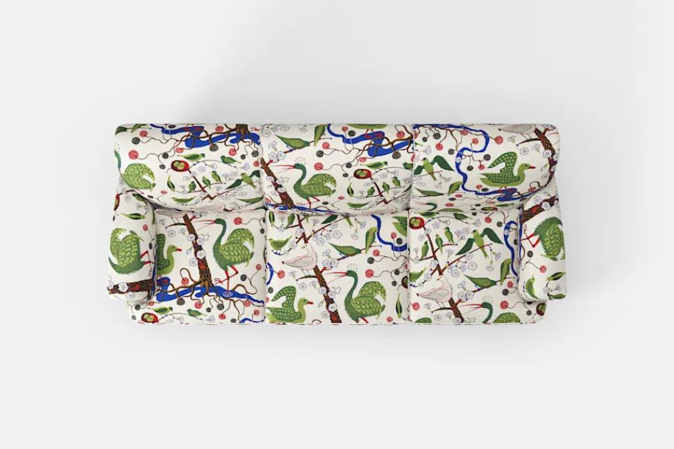 Soffor & Schäslonger*Josef Frank Soffa 703 Gröna Fåglar, Multi