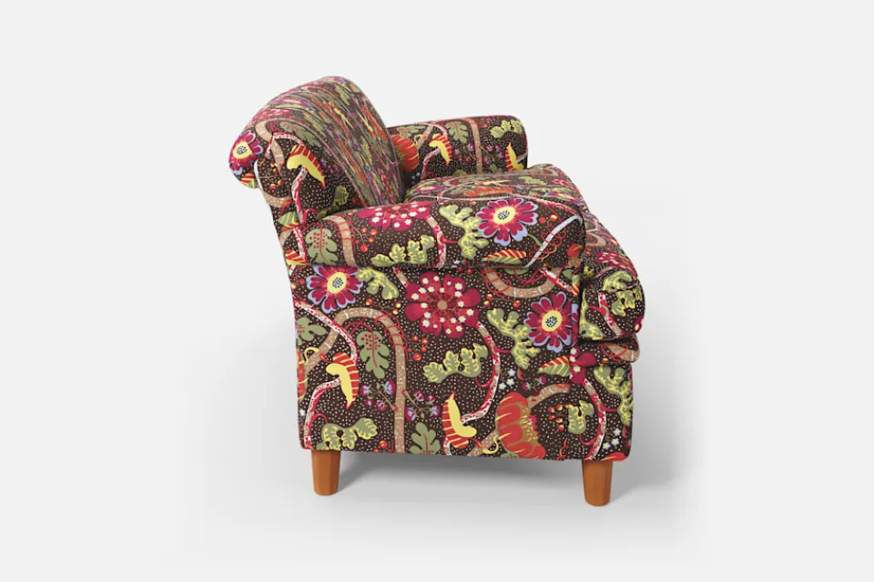 Soffor & Schäslonger*Josef Frank Soffa 678 Mirakel, Mörkbrun