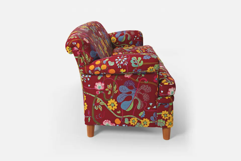 Soffor & Schäslonger*Josef Frank Soffa 678 Baranquilla, Vinröd