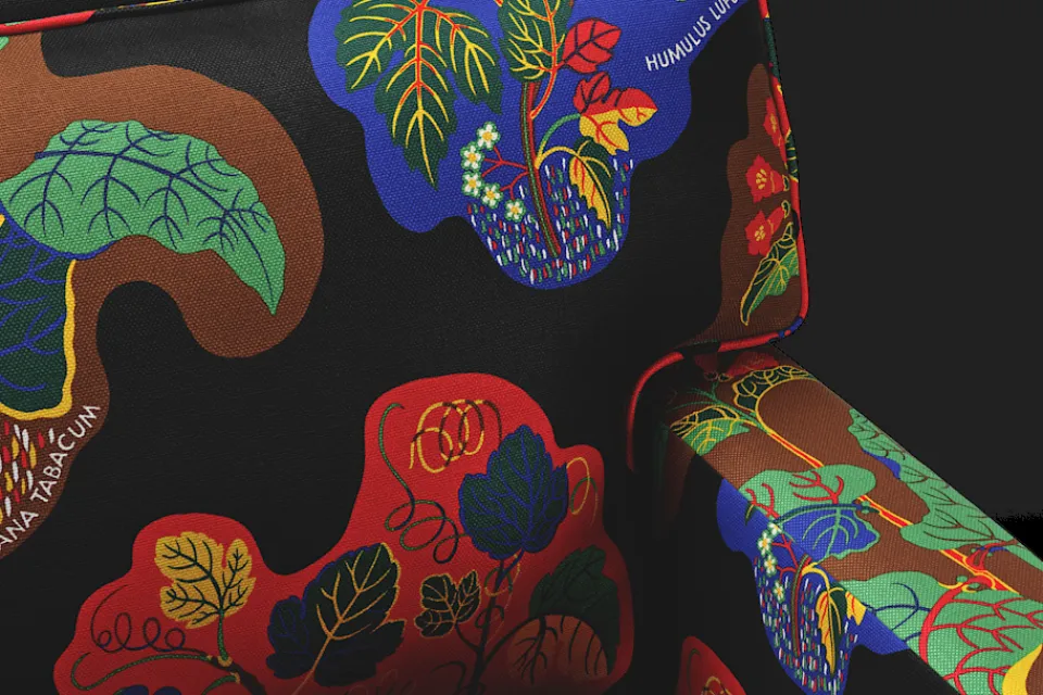 Soffor & Schäslonger*Josef Frank Soffa 3031 Poisons, Svart