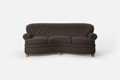 Soffor & Schäslonger*Josef Frank Soffa 968 Möbellin, Mörkbrun