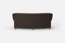 Soffor & Schäslonger*Josef Frank Soffa 968 Möbellin, Mörkbrun