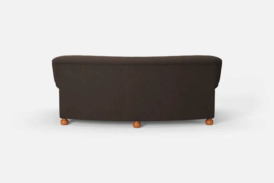 Soffor & Schäslonger*Josef Frank Soffa 968 Möbellin, Mörkbrun