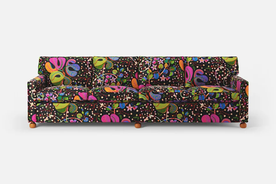 Soffor & Schäslonger*Josef Frank Soffa 3031 Teheran, Svart