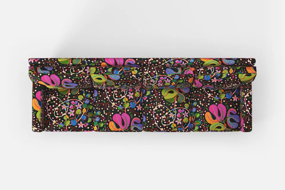 Soffor & Schäslonger*Josef Frank Soffa 3031 Teheran, Svart