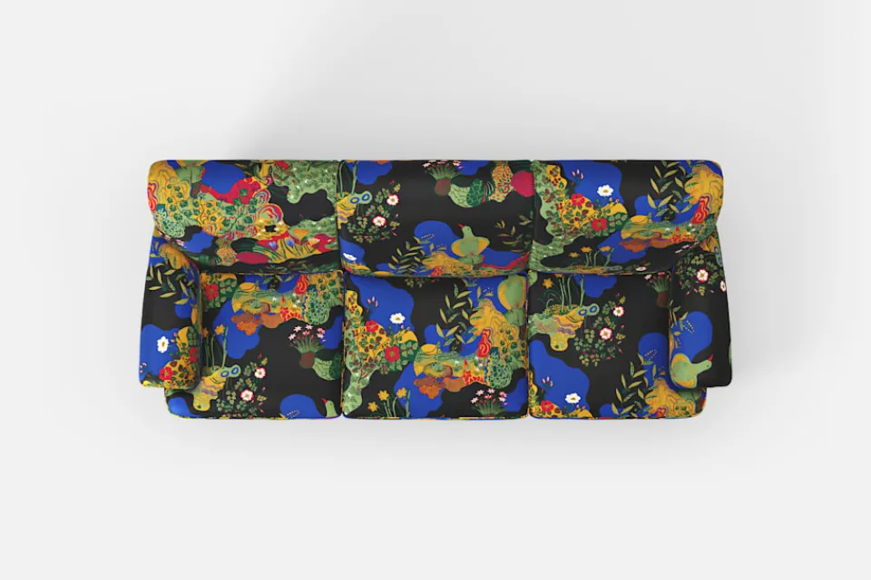 Soffor & Schäslonger*Josef Frank Soffa 703 Anakreon, Svart