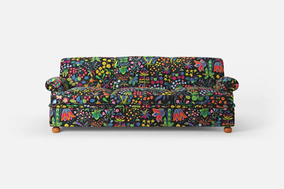 Soffor & Schäslonger*Josef Frank Soffa 703 Under Ekvatorn, Svart