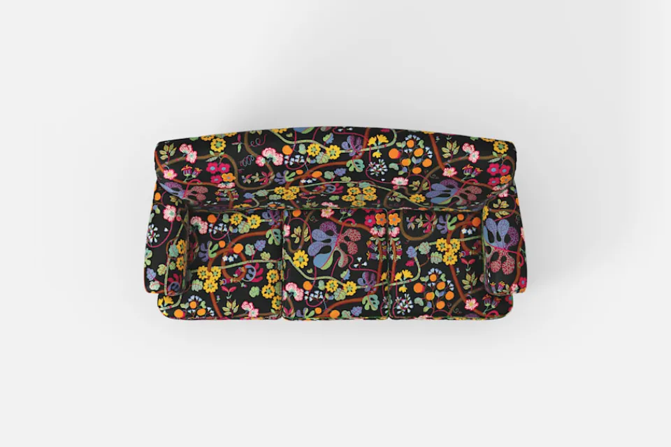 Soffor & Schäslonger*Josef Frank Soffa 678 Baranquilla, Svart