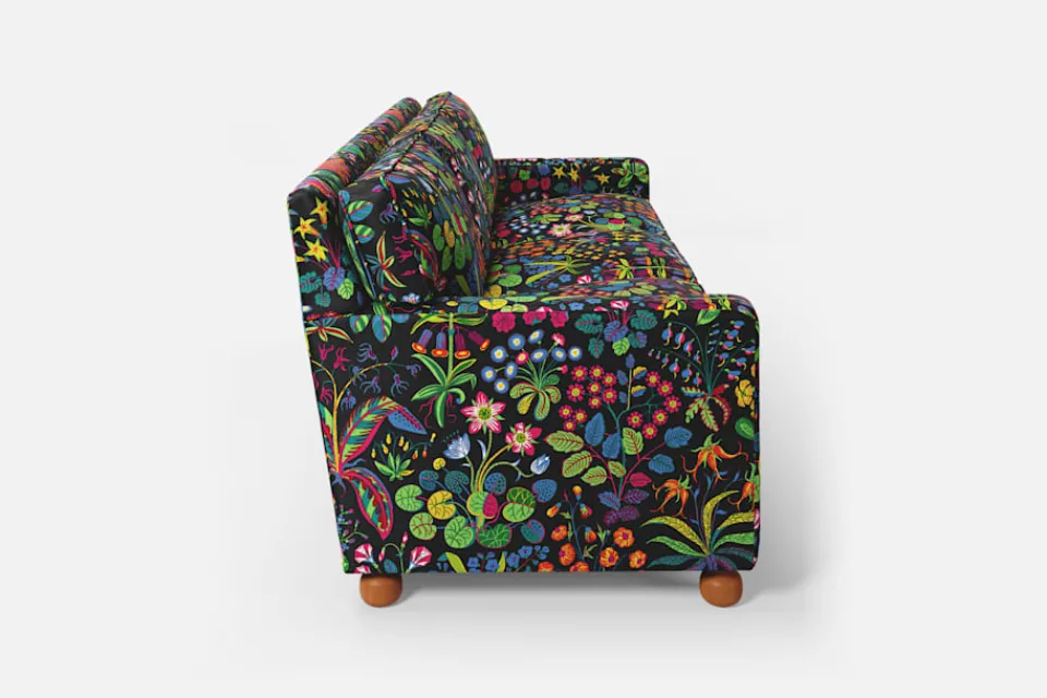 Soffor & Schäslonger*Josef Frank Soffa 3031 Under Ekvatorn, Svart