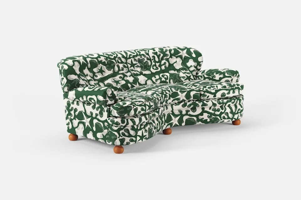 Soffor & Schäslonger*Josef Frank Soffa 968 Aristidia, Grön