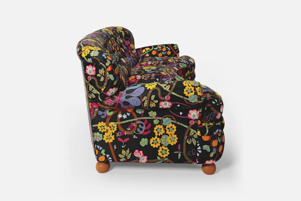 Soffor & Schäslonger*Josef Frank Soffa 968 Baranquilla, Svart