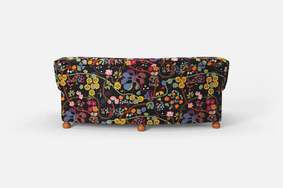 Soffor & Schäslonger*Josef Frank Soffa 968 Baranquilla, Svart