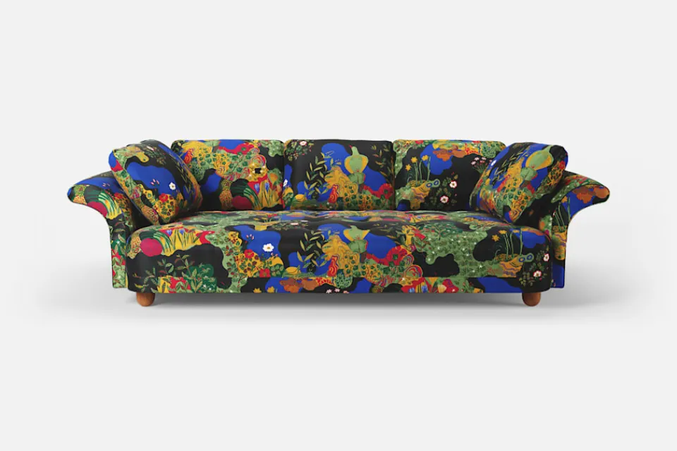 Soffor & Schäslonger*Josef Frank Soffa Liljevalchs Anakreon, Svart