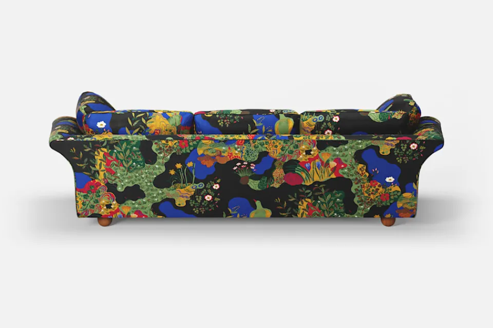 Soffor & Schäslonger*Josef Frank Soffa Liljevalchs Anakreon, Svart