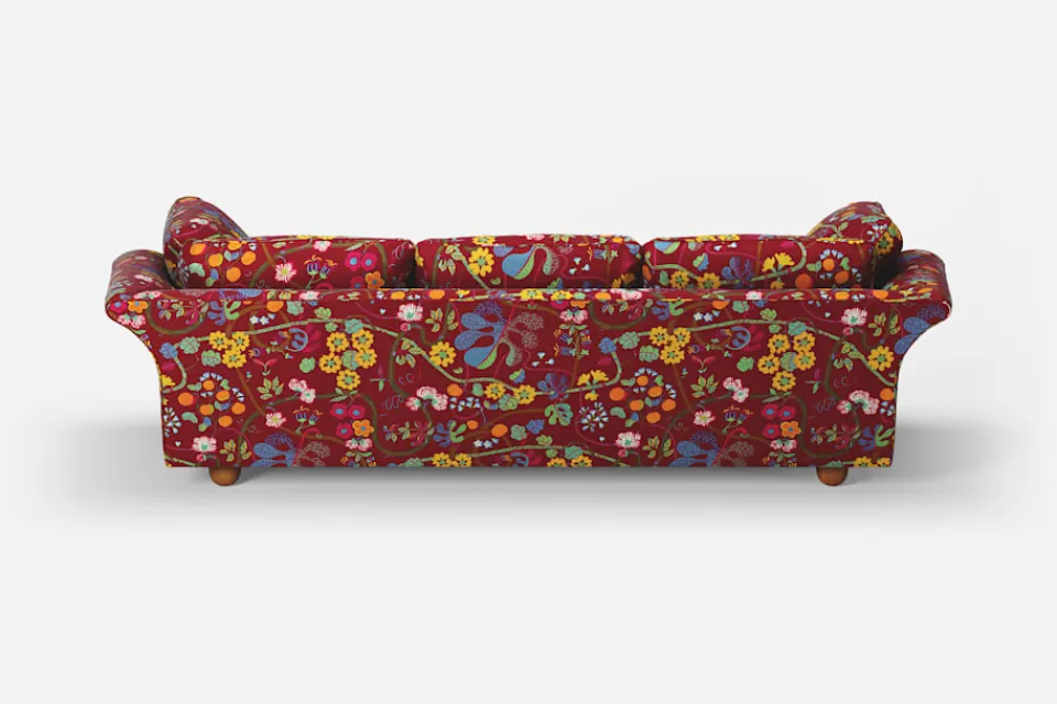 Soffor & Schäslonger*Josef Frank Soffa Liljevalchs Baranquilla, Vinröd