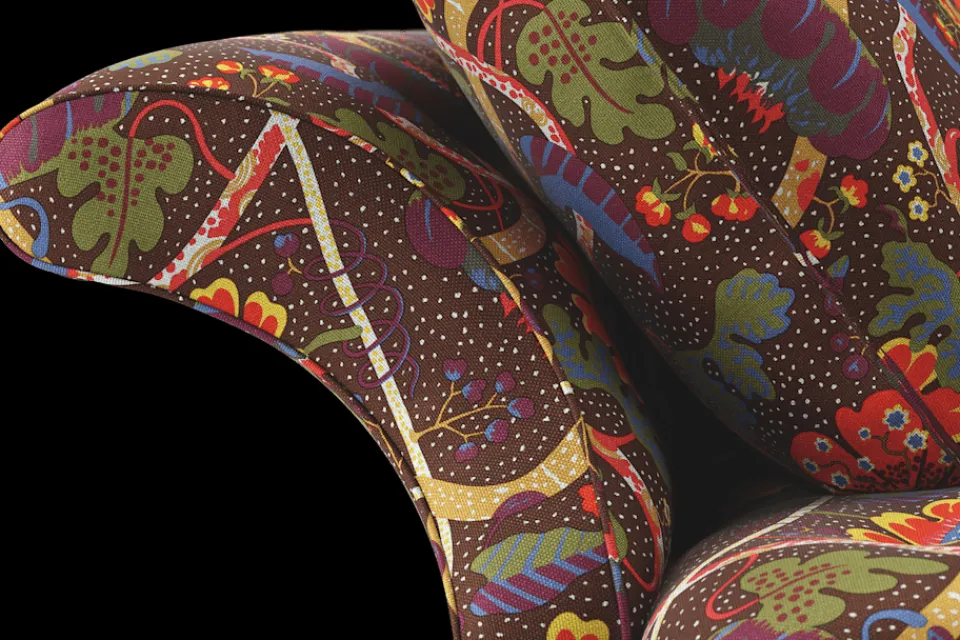 Soffor & Schäslonger*Josef Frank Soffa Liljevalchs Mirakel, Brun