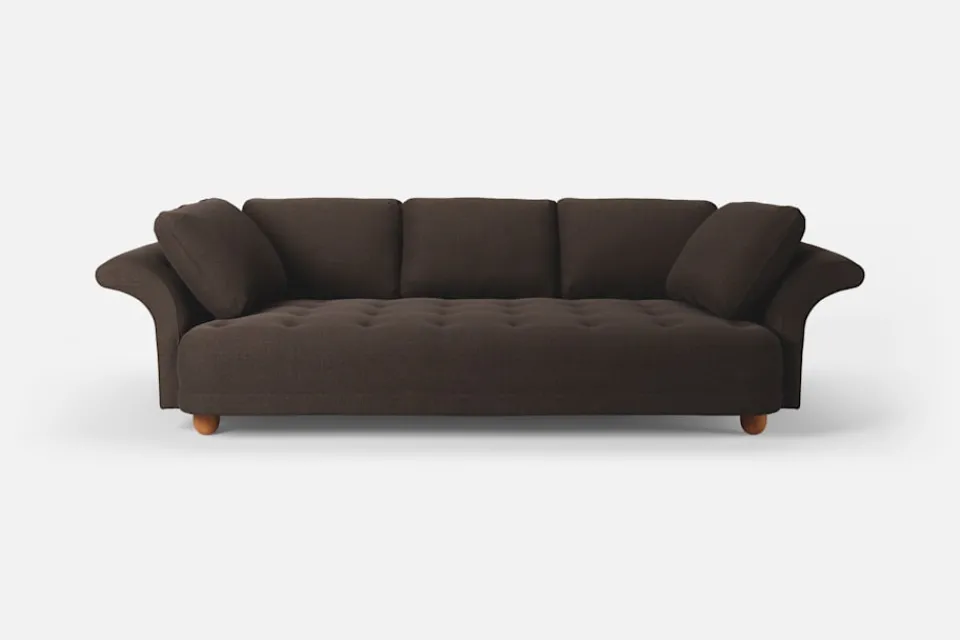 Soffor & Schäslonger*Josef Frank Soffa Liljevalchs Möbellin, Mörkbrun