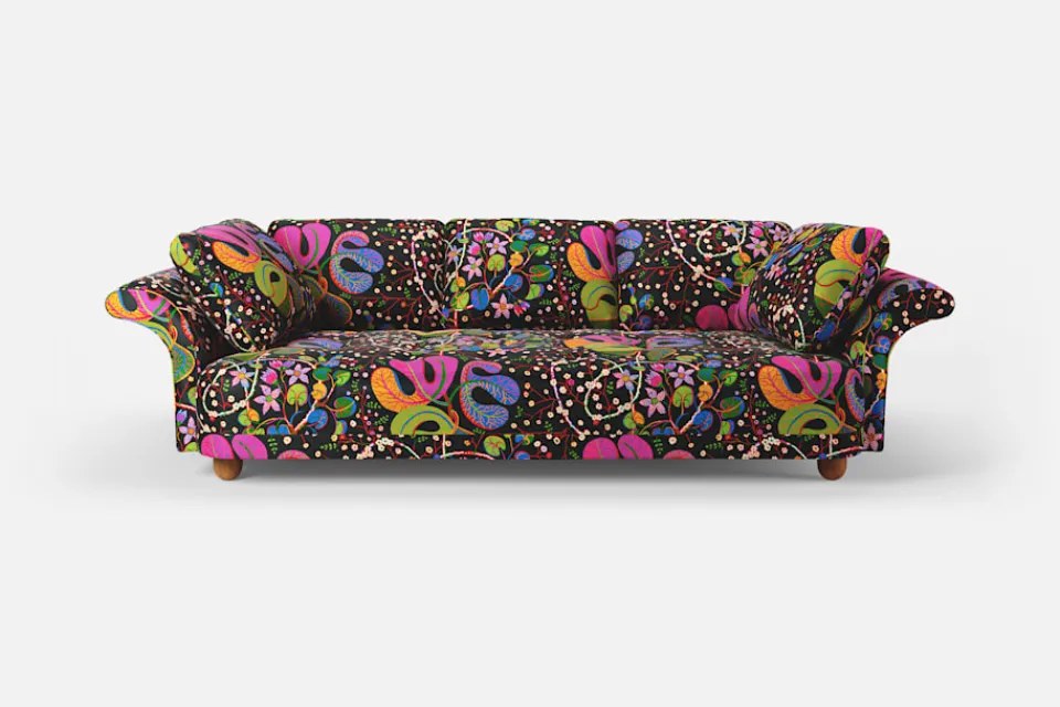 Soffor & Schäslonger*Josef Frank Soffa Liljevalchs Teheran, Svart