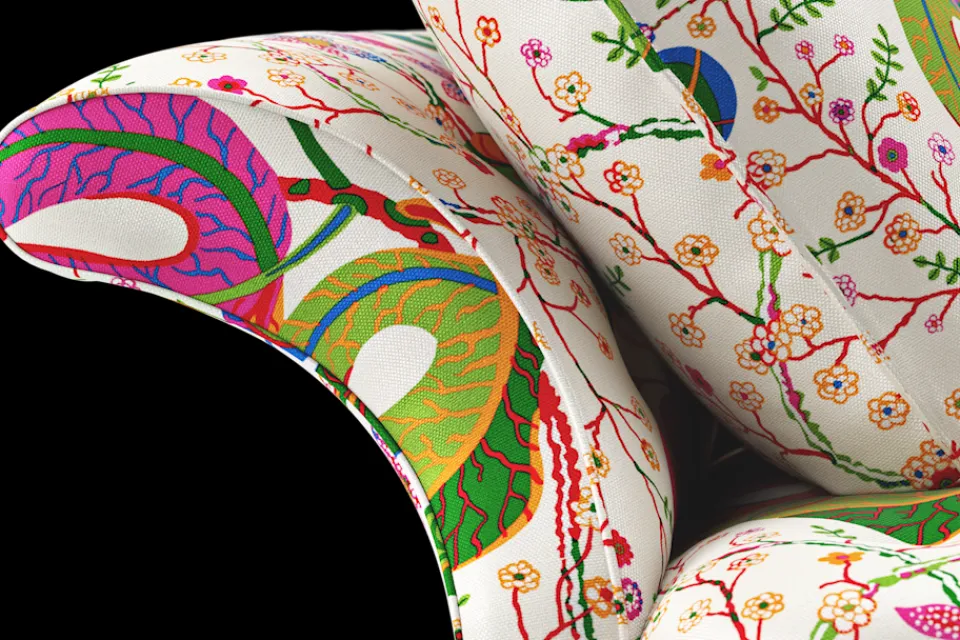 Soffor & Schäslonger*Josef Frank Soffa Liljevalchs Teheran, Vit