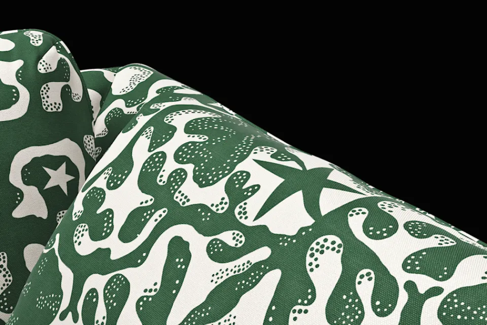 Soffor & Schäslonger*Josef Frank Soffa Liljevalchs Aristidia, Grön