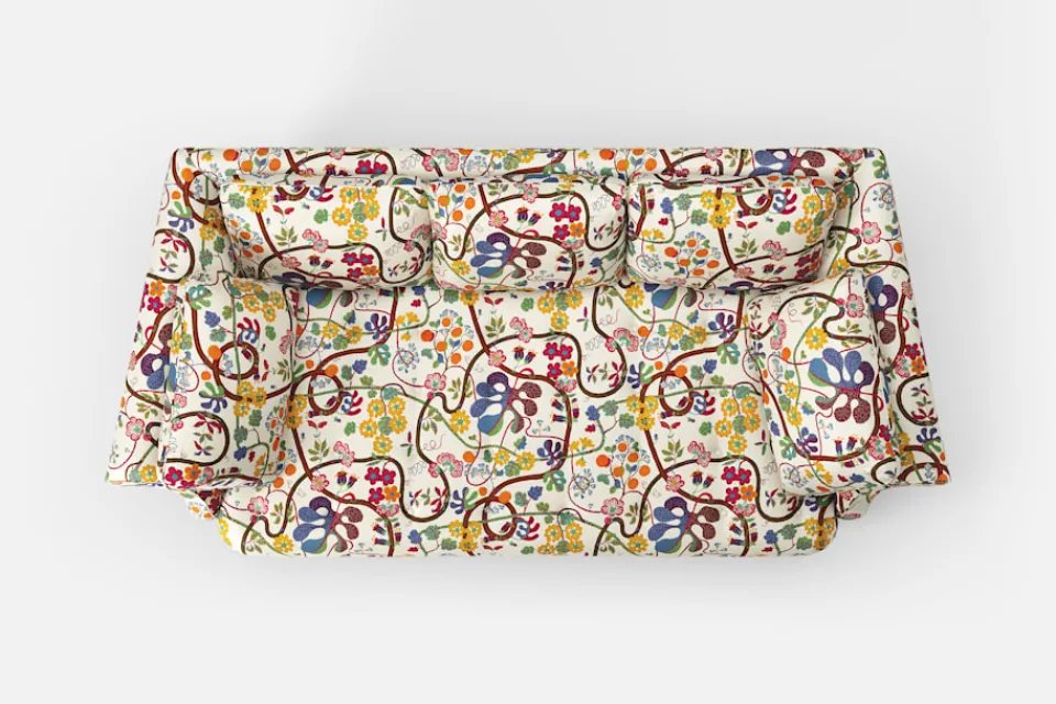 Soffor & Schäslonger*Josef Frank Soffa Liljevalchs Baranquilla, Vit