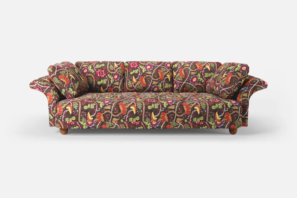 Soffor & Schäslonger*Josef Frank Soffa Liljevalchs Mirakel, Mörkbrun