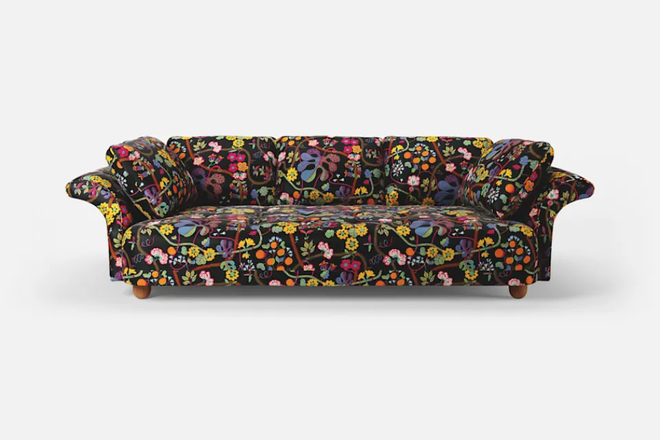 Soffor & Schäslonger*Josef Frank Soffa Liljevalchs Baranquilla, Svart