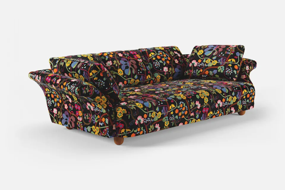 Soffor & Schäslonger*Josef Frank Soffa Liljevalchs Baranquilla, Svart