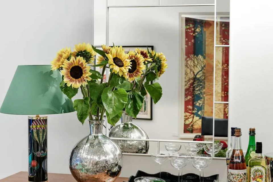 Speglar*Josef Frank Spegel med Spegelram Röd