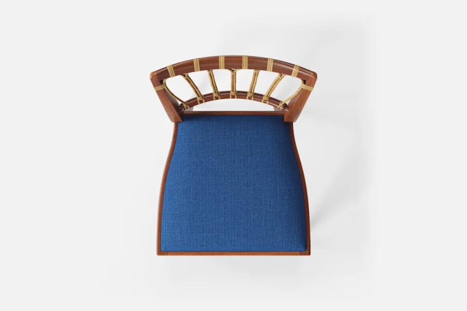 Matstolar*Josef Frank Stol 1165 Möbellin, Blå