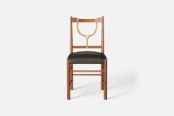 Matstolar*Josef Frank Stol 2238 Läder, Brunsvart